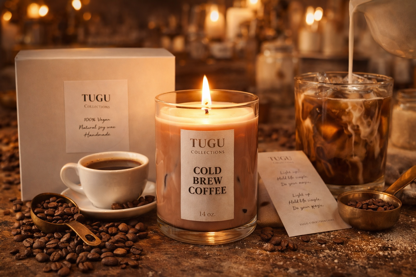 TUGU COLLECTIONS Cold Brew Coffee Candle